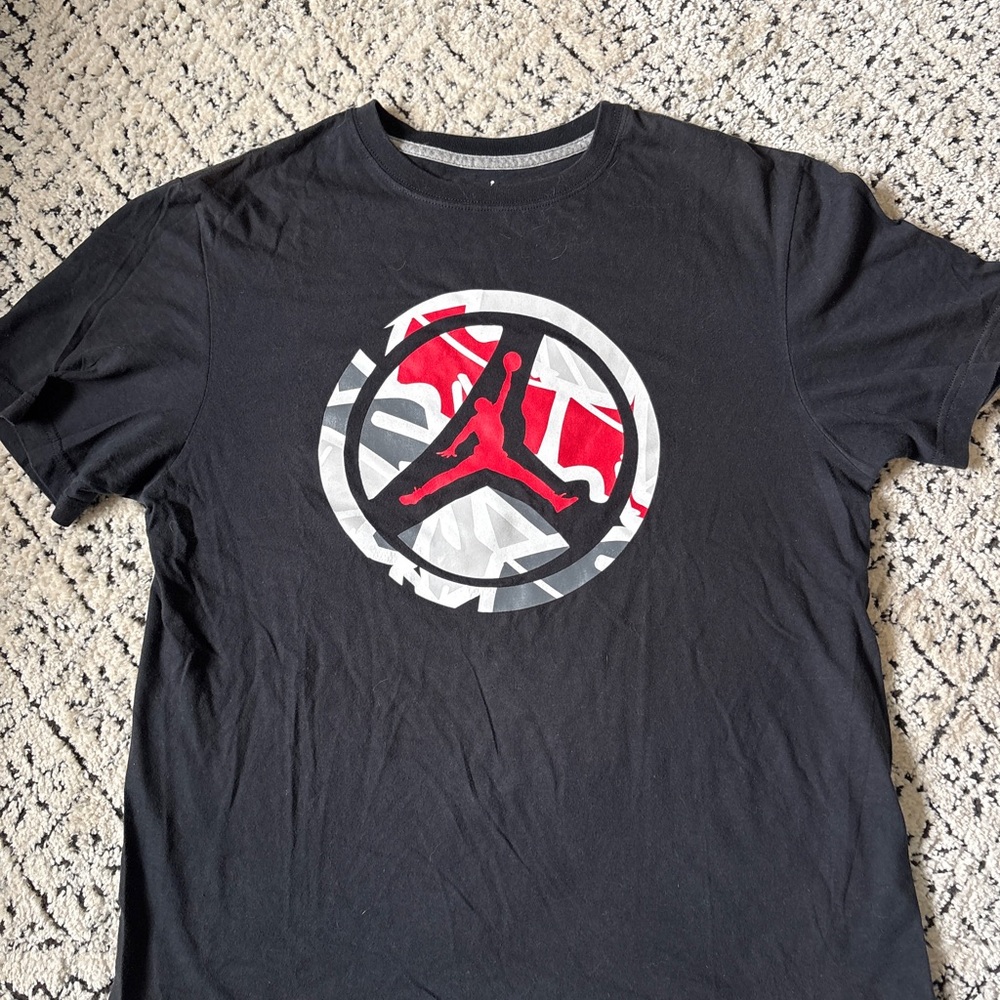Jordan Brand Men’s Black Graphic T-Shirt